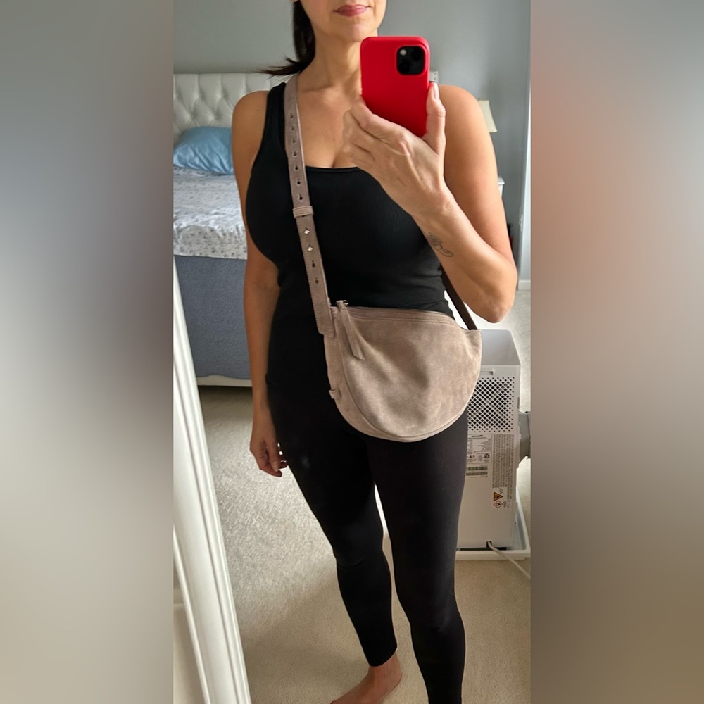 THE SAK Suede Crossbody Bag
